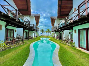 Ap. Estrela do Mar - Pé na areia com vista para o mar e piscina